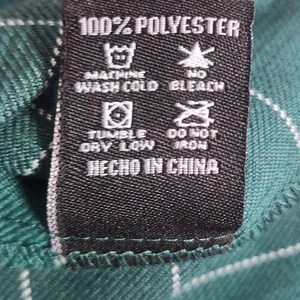Dixxon Flannel Company Shirt Mens Extra Large Green The Wreath Plaid Flannel